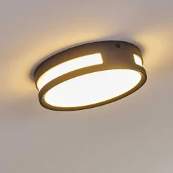 Lampe D'Exterieur Chiavari Led Anthracite, 1 Lumiere