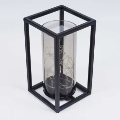 Lampe Solaire Aracaju Led Noir, 30 Lumieres