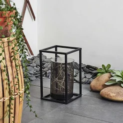 Lampe Solaire Aracaju Led Noir, 40 Lumieres