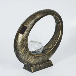 Lampe Solaire Benevento Led Or, Noir, 1 Lumiere