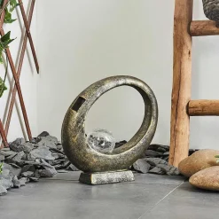 Lampe Solaire Benevento Led Or, Noir, 1 Lumiere