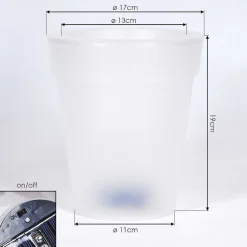 Lampe Solaire Dimouri Led Blanc, 4 Lumieres