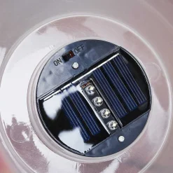 Lampe Solaire Dimouri Led Blanc, 4 Lumieres