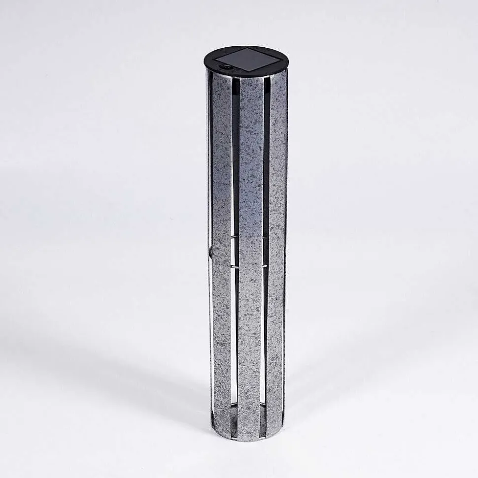 Lampe Solaire Hankinson Led Argente, 1 Lumiere