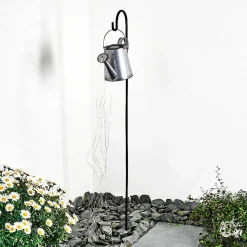 Lampe Solaire Isernia Led Noir, 80 Lumieres