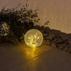 Lampe Solaire Jurmala Led Transparent, 1 Lumiere