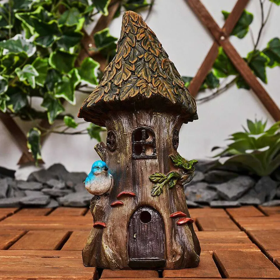 Lampe Solaire Katiao Led Bleu, Brun, Orange, 1 Lumiere