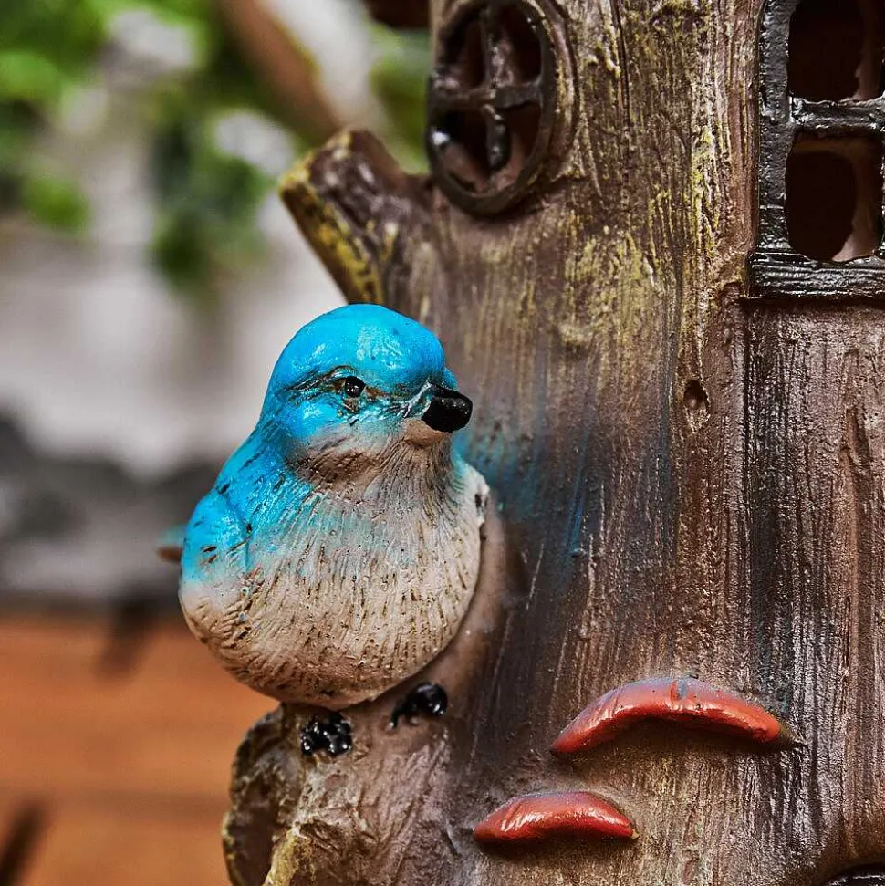 Lampe Solaire Katiao Led Bleu, Brun, Orange, 1 Lumiere