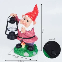 Lampe Solaire Katiao Led Multicolore, 1 Lumiere