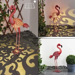 Lampe Solaire Korro Led Rose, Noir, 1 Lumiere