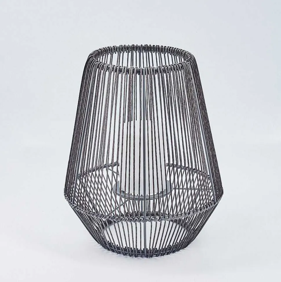 Lampe Solaire Mendola Led Gris, 1 Lumiere