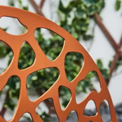 Lampe Solaire Mesan Led Rouille, Noir, 2 Lumieres