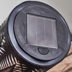 Lampe Solaire Meteo Led Or, Noir, 1 Lumiere