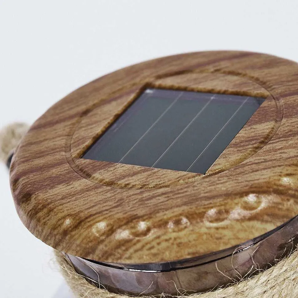 Lampe Solaire Moliitsi Led Brun, Fumee, 10 Lumieres