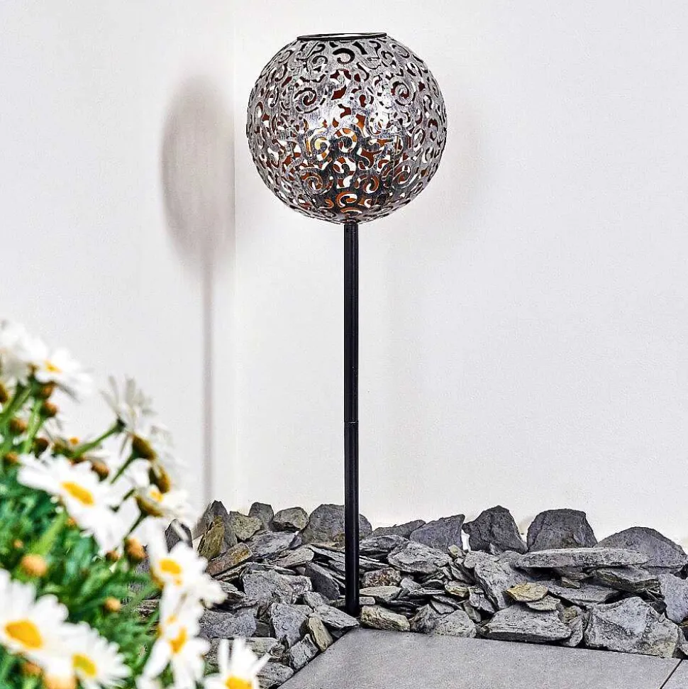 Lampe Solaire Paradiski Led Noir, 1 Lumiere