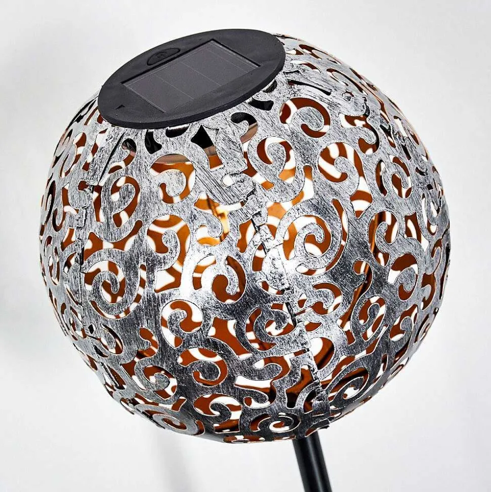 Lampe Solaire Paradiski Led Noir, 1 Lumiere