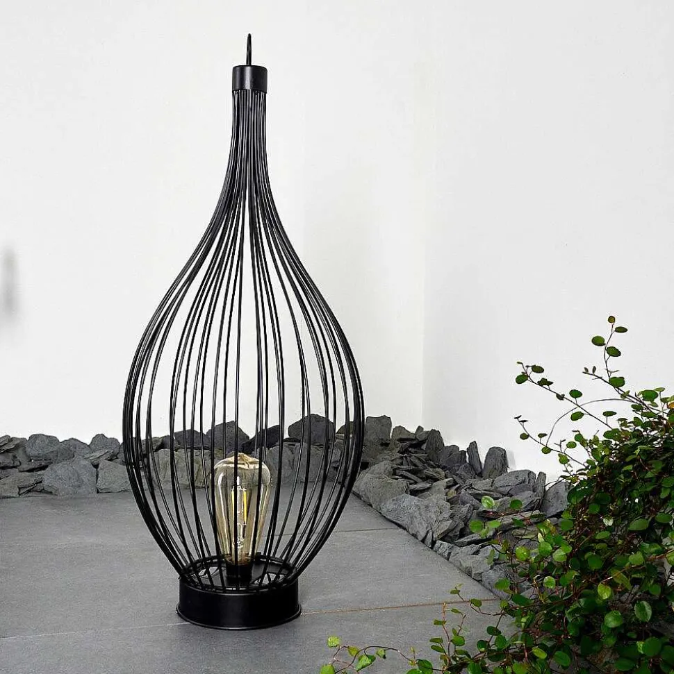 Lampe Solaire Pasadena Led Noir, 1 Lumiere