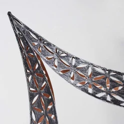 Lampe Solaire Rovinj Led Cuivre, Noir, 1 Lumiere