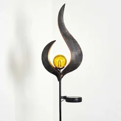 Lampe Solaire Rovinj Led Anthracite, Cuivre, 1 Lumiere