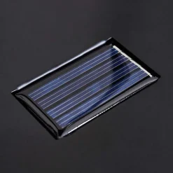 Lampe Solaire Sciolze Led Noir, Transparent, 2 Lumieres