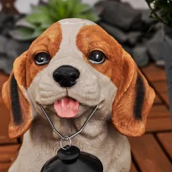 Lampe Solaire Sofie Led Orange, Noir, Blanc, 1 Lumiere