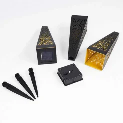 Lampe Solaire Staranzano Led Jaune, Noir, 1 Lumiere