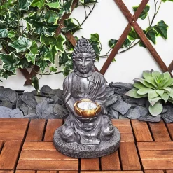 Lampe Solaire Valfurva Led Gris, Cuivre, 1 Lumiere