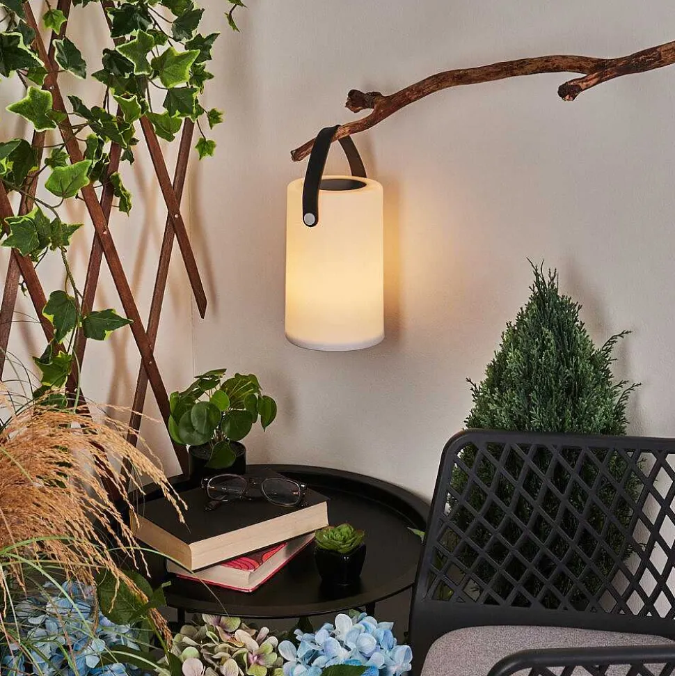 Lampe Solaires Acebal Led Noir, Blanc, 1 Lumiere, Changeur De Couleurs