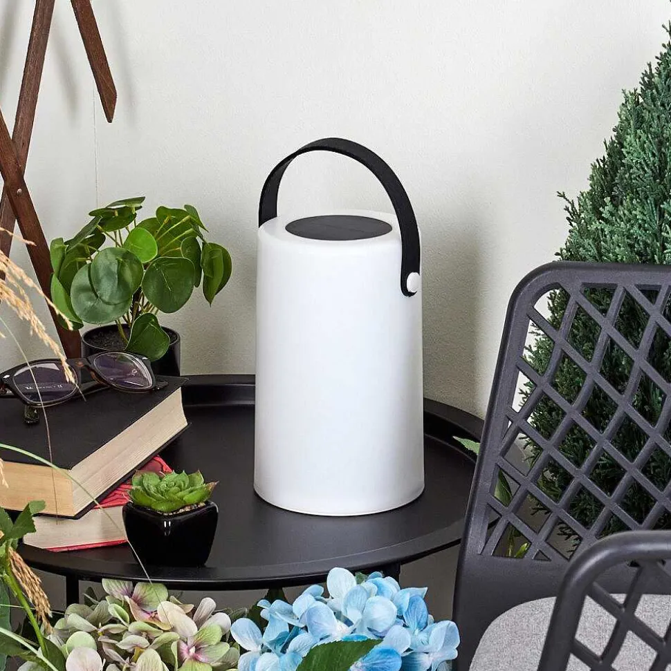 Lampe Solaires Acebal Led Noir, Blanc, 1 Lumiere, Changeur De Couleurs