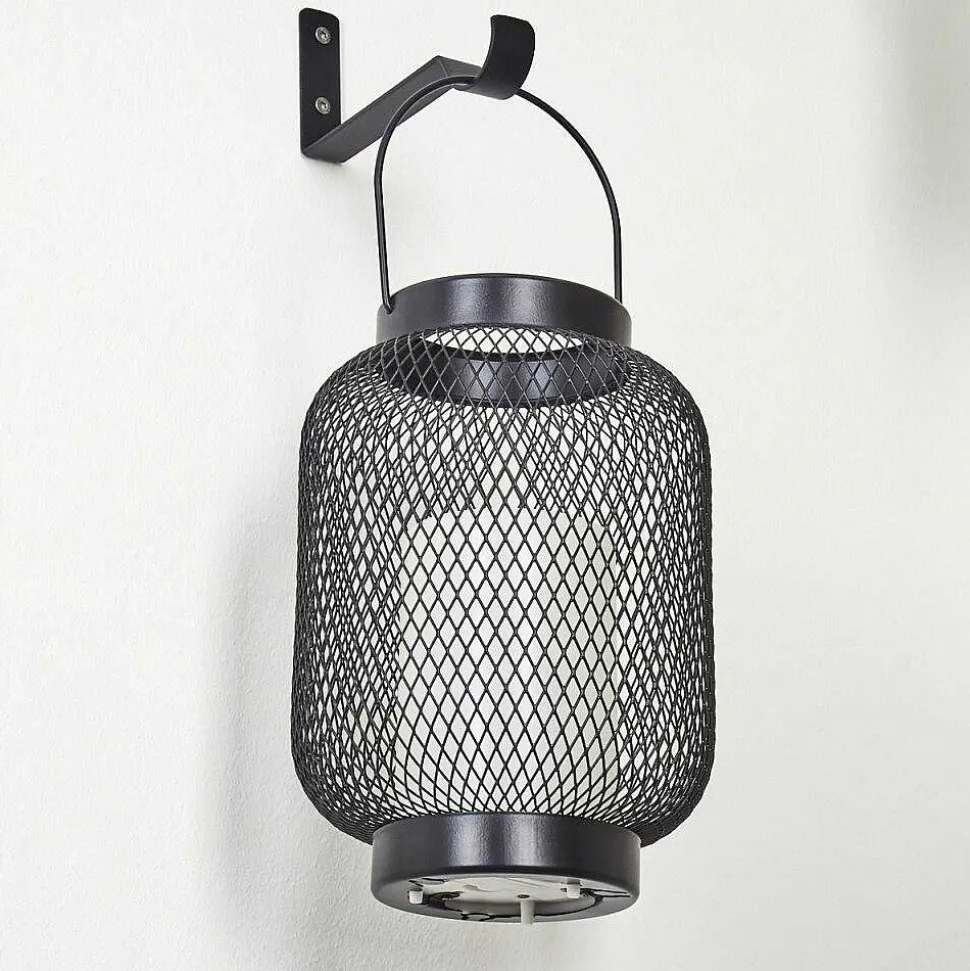 Lampe Solaires Anjullan Led Noir, 1 Lumiere