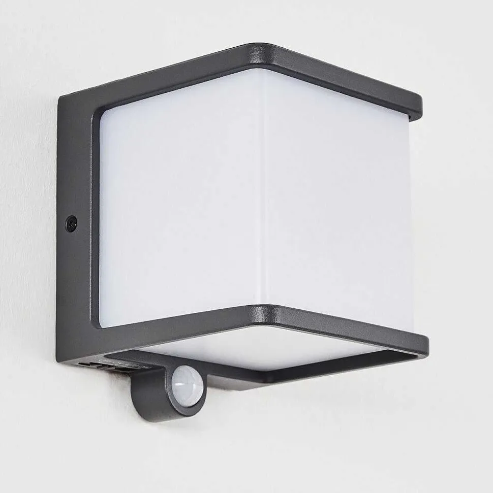 Lampe Solaires Burseryd Led Anthracite, 1 Lumiere, Detecteur De Mouvement