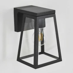 Lampe Solaires Juanico Led Noir, 1 Lumiere