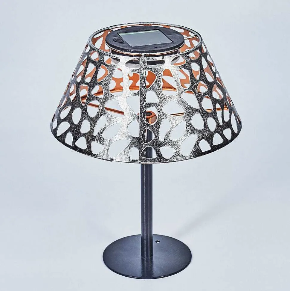 Lampe Solaires Moreland Led Noir, 1 Lumiere