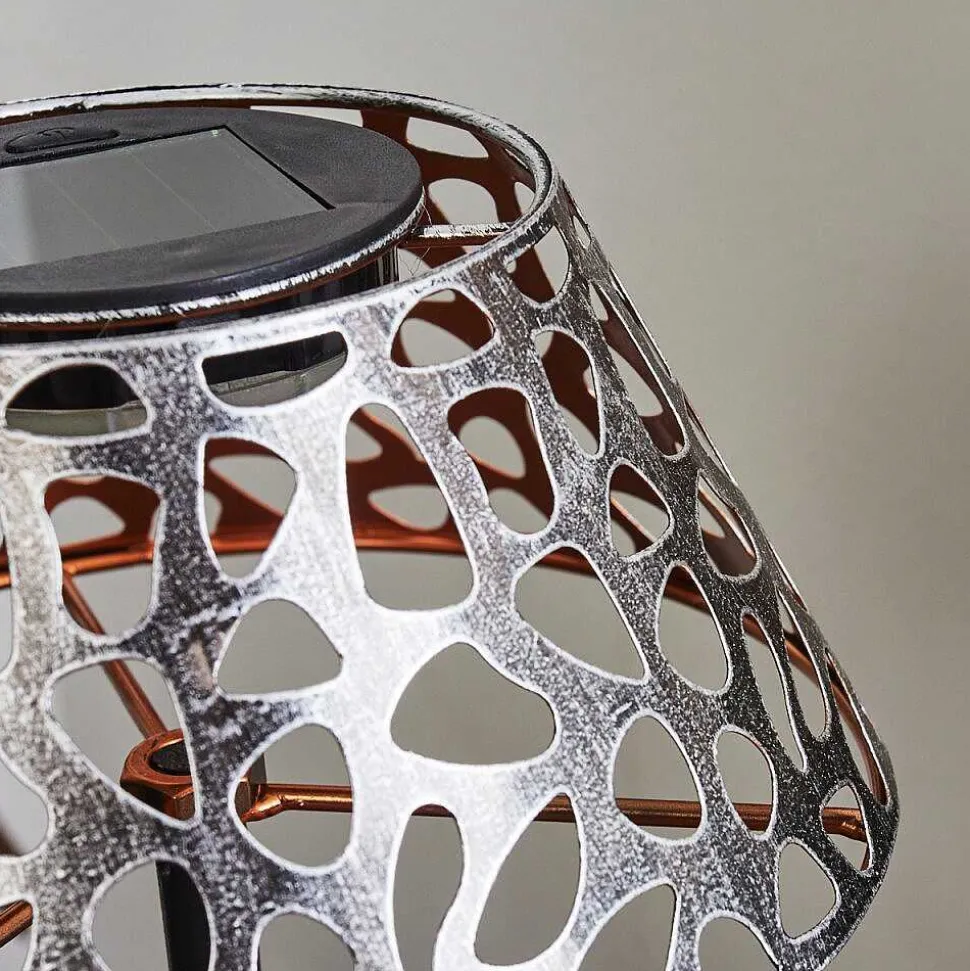 Lampe Solaires Moreland Led Noir, 1 Lumiere