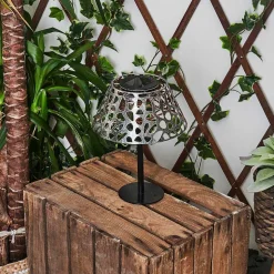 Lampe Solaires Moreland Led Noir, 1 Lumiere