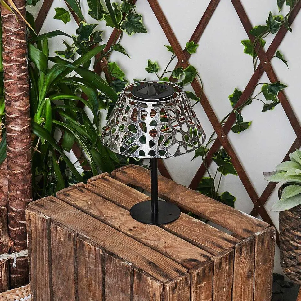 Lampe Solaires Moreland Led Noir, 1 Lumiere