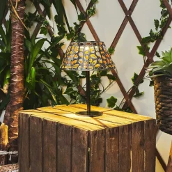 Lampe Solaires Moreland Led Noir, 1 Lumiere