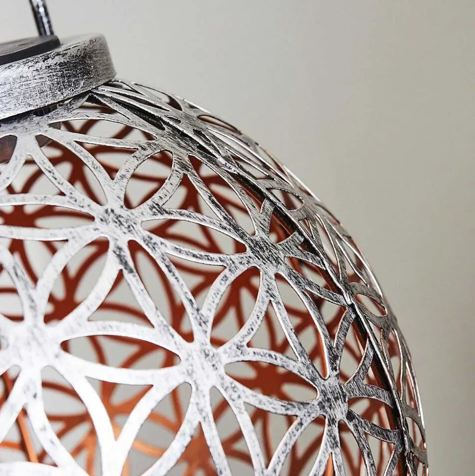 Lampe Solaires Moreland Led Cuivre, Noir, Argente, 1 Lumiere