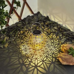 Lampe Solaires Moreland Led Cuivre, Noir, Argente, 1 Lumiere