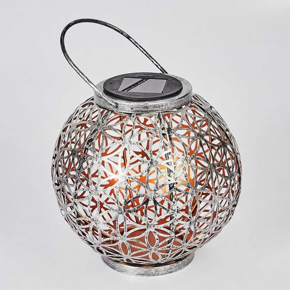 Lampe Solaires Moreland Led Cuivre, Noir, Argente, 1 Lumiere