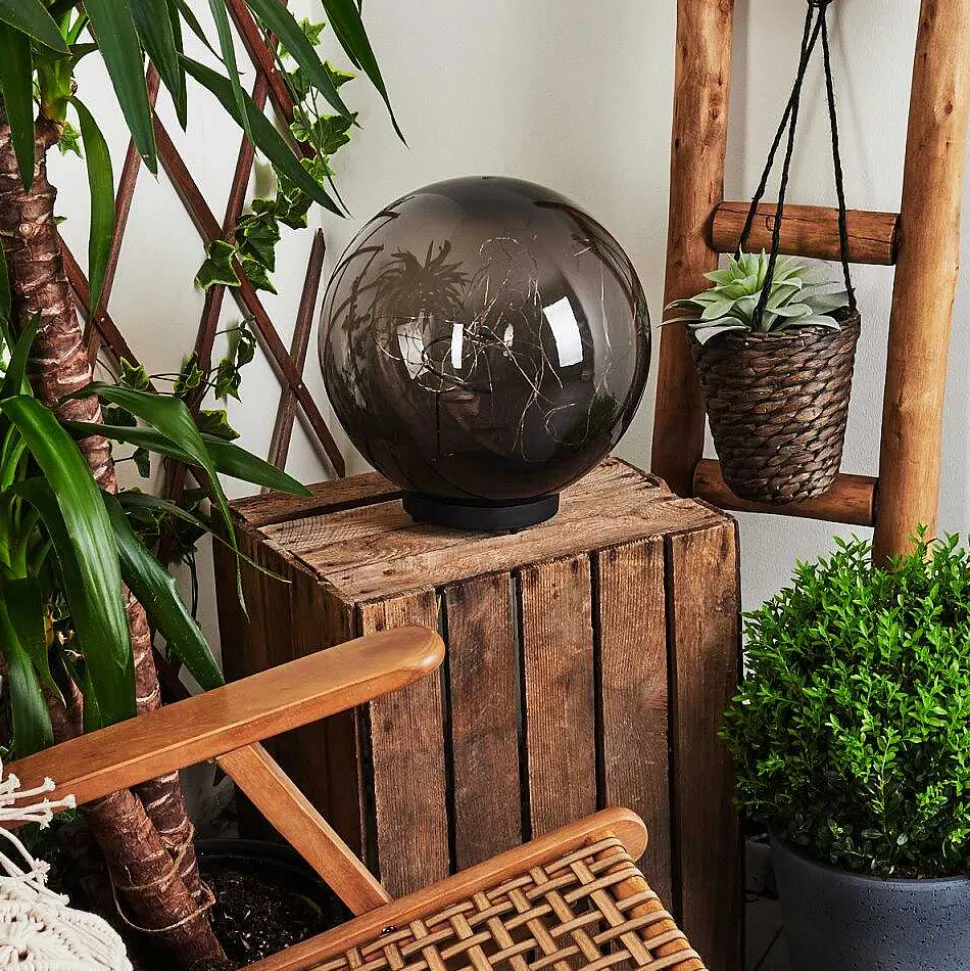 Lampe Solaires Pollenca Led Noir, 50 Lumieres