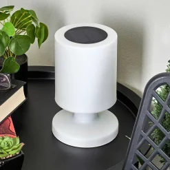 Lampe Solaires Pontaut Led Blanc, 1 Lumiere