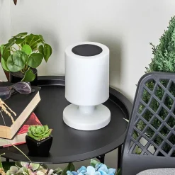 Lampe Solaires Pontaut Led Blanc, 1 Lumiere