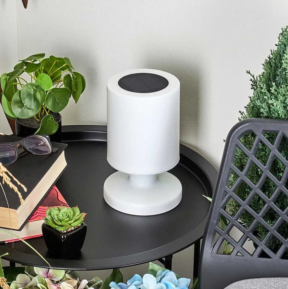 Lampe Solaires Pontaut Led Blanc, 1 Lumiere