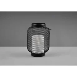 Lampe Solaires Reality Sonora Led Noir, 1 Lumiere