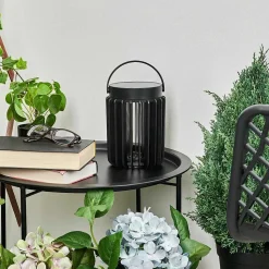 Lampe Solaires Rossina Led Noir, 1 Lumiere