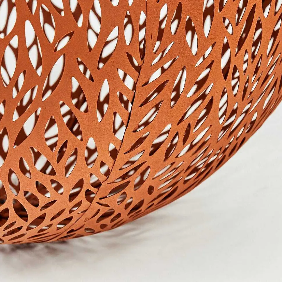 Lampe Solaires Samoao Led Rouille, Noir, 1 Lumiere