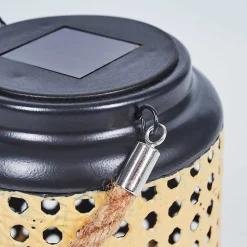 Lampe Solaires Sessivi Led Brun, Noir, 1 Lumiere