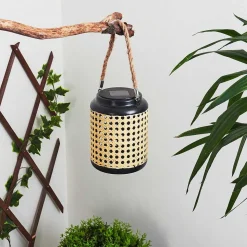 Lampe Solaires Sessivi Led Brun, Noir, 1 Lumiere