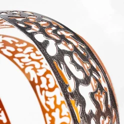 Lampe Solaires Wasalea Led Bronze, Noir, Argente, 1 Lumiere